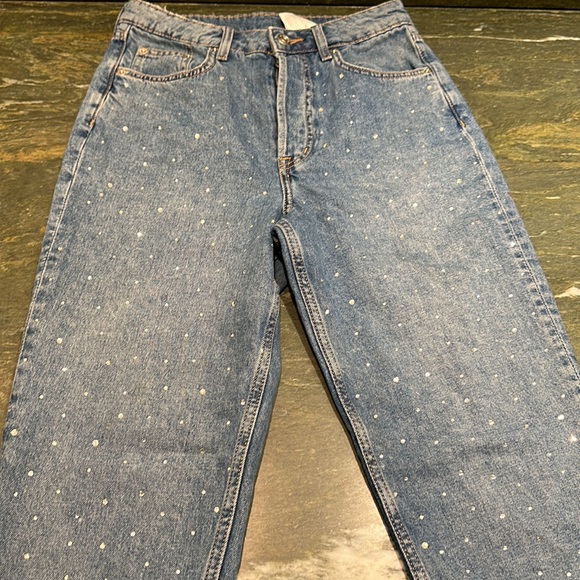 H&M Women’s Mom High Ankle Jeans Size 4 - Picture 6 of 6